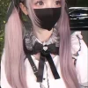 japonais doux style lolita kawaii femmes chemises jirai kei harajuku taille haute mini jupe élégante dentelle gothique pansement fête