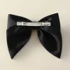Épingle à cheveux en satin avec nœud pour femme, style coréen, filet de célébrité, pince horizontale, pinces pour queue de cheval, tempérament, accessoires pour cheveux