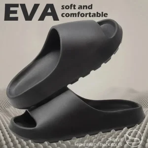 Pantoufles pour hommes nuage sandales à semelles épaisses mode d’été fond souple plage hommes pantoufles femmes sandales EVA diapositives sandales de plage Pantoufles pour hommes nuage sandales à semelles épaisses mode d’été fond souple plage hommes pantoufles femmes sandales EVA diapositives sandales de plage