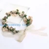 652f boho flower hair garland crown band band avec ruban fashion femmes floral couronne cheveux pour les photos fête