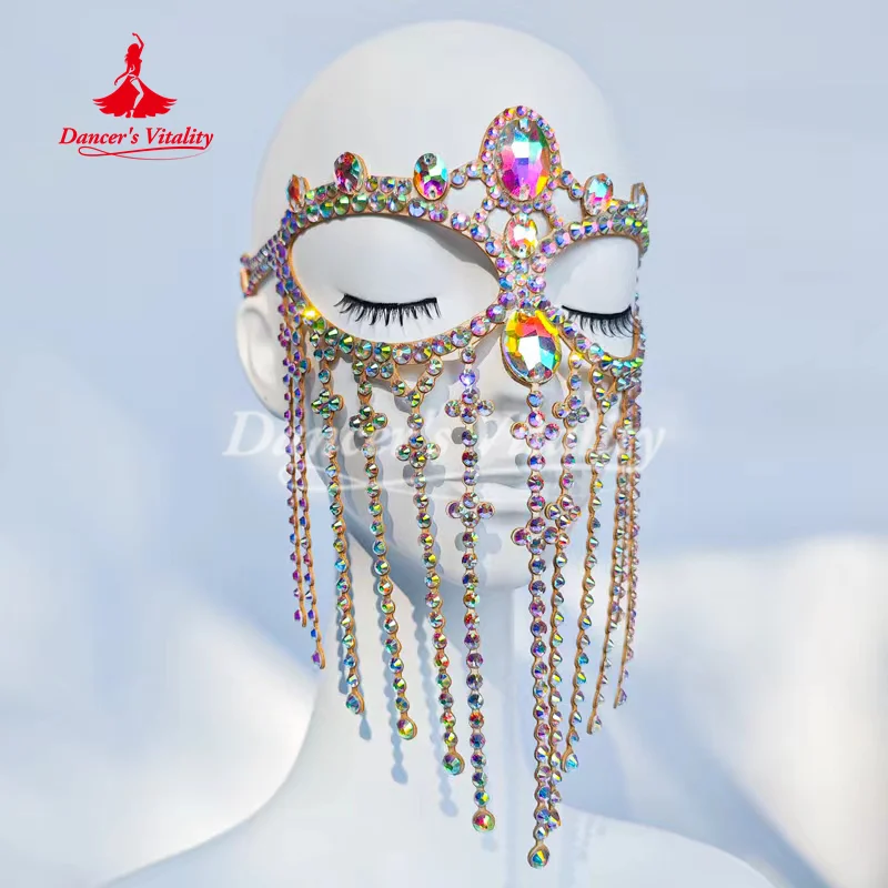 danse du ventre senior ab pierres gland style exotique masque facial pour femmes masques de fête de bal accessoires de compétition de danse orientale danse du ventre senior ab pierres gland style exotique masque facial pour femmes masques de fête de bal accessoires de compétition de danse orientale