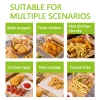 papier d'emballage alimentaire résistant à l'huile, 50 pièces, pour pâtisserie, sandwich, burger, frites, aliments frits, assiette en papier, tapis, accessoires