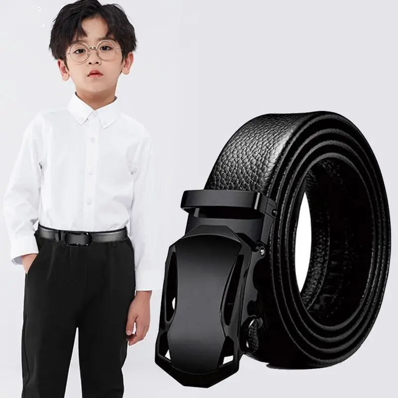 Ceinture pour enfants, boucle automatique pour garçons, version coréenne polyvalente et tendance, ceinture pour pantalons, ceinture pour jeunes étudiants Ceinture pour enfants, boucle automatique pour garçons, version coréenne polyvalente et tendance, ceinture pour pantalons, ceinture pour jeunes étudiants