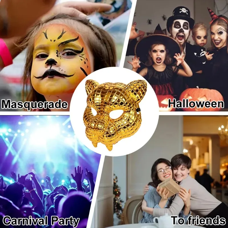 masque animal tigre lion, costume, accessoires de spectacle sur scène, cosplay, accessoires de costume d'halloween, ajouter mystère masque animal tigre lion, costume, accessoires de spectacle sur scène, cosplay, accessoires de costume d'halloween, ajouter mystère