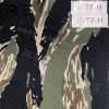 tissu de camouflage tigre noir et bleu, tissu en nylon 500d, décoration tactique diy, largeur 1.5m x 1m de longueur