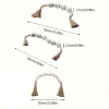 guirlande de pampilles en perles de lettres en bois, corde de chanvre créative, décoration de maison, couronne moderne, ornement de salon et de chambre à coucher