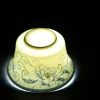 gaiwan en porcelaine de grande capacité pour voyage, bol de couverture, tasse à thé chinoise gai wan avec couvercle et soucoupe, ensemble puer, céramique, 350 ml