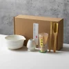 ensemble de fouets matcha en bambou, bol à thé en céramique, outils de fabrication de thé traditionnels japonais, accessoires de cuisine à domicile, cadeau, 4 5 6 pièces