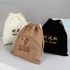 ☆ Pochette en velours, sac à cordon pour sèche-cheveux, sac de rangement de bijoux à cordon ☆ Pochette en velours, sac à cordon pour sèche-cheveux, sac de rangement de bijoux à cordon