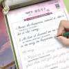 cahier anglais pour livres de calligraphie pour adultes, écriture de mots, italique, cursive italienne, livre de pratique en anglais