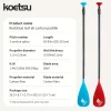 koetsu – palette tout en fibre de carbone rouge ou bleue, palette détachable en fibre de carbone sup à trois sections,