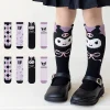 Kawaii Sanrio Kuromi chaussettes Anime Hello Kitty printemps été doux dans le Tube dessin animé chaussettes filles mignonnes coton maison chaussette chaude Kawaii Sanrio Kuromi chaussettes Anime Hello Kitty printemps été doux dans le Tube dessin animé chaussettes filles mignonnes coton maison chaussette chaude