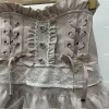 jupe élégante en dentelle pour femmes, style japonais, doux, kawaii, y2k, lolita, design rétro, bandage, chic, vêtements populaires coréens