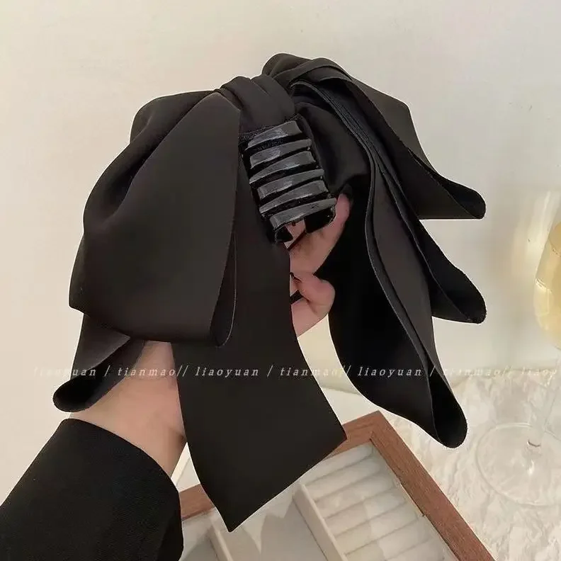 pince à cheveux coréenne grande taille pour femmes, barrettes à queue de cheval haute, couvre chef pour filles et femmes, accessoires pour cheveux pince à cheveux coréenne grande taille pour femmes, barrettes à queue de cheval haute, couvre chef pour filles et femmes, accessoires pour cheveux