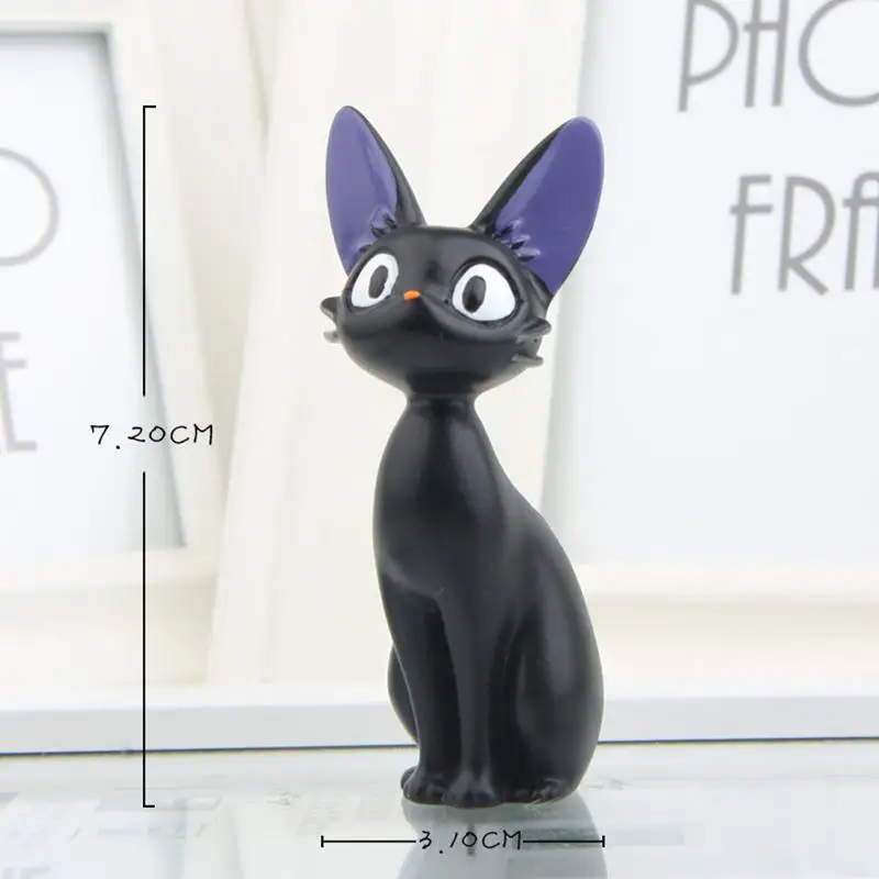 bricolage mignon dessin animé chats noirs japonais anime figurine résine kawaii chat décor de bureau fée jardin miniatures jardin décor à la maison bricolage mignon dessin animé chats noirs japonais anime figurine résine kawaii chat décor de bureau fée jardin miniatures jardin décor à la maison