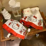 Dessin animé Sanrio Hello Kittys Parapluie entièrement automatique Mignon Anime Double Usage Plier Double Protection UV Parasol Jouet Fille Cadeau Dessin animé Sanrio Hello Kittys Parapluie entièrement automatique Mignon Anime Double Usage Plier Double Protection UV Parasol Jouet Fille Cadeau