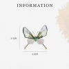 Broche papillon antidéflagrante, Corsage d’insecte, accessoire pour femmes, ailes transparentes en acrylique, épingle pour vêtements de haute qualité Broche papillon antidéflagrante, Corsage d’insecte, accessoire pour femmes, ailes transparentes en acrylique, épingle pour vêtements de haute qualité