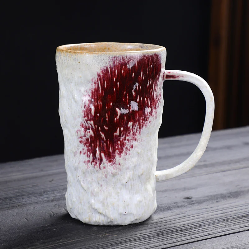 tasse à café japonaise de grande capacité de 800ml, tasse d'eau en céramique pour le lait, expresso, thé, bière, décoration de maison, cadeau, accessoires pour boissons tasse à café japonaise de grande capacité de 800ml, tasse d'eau en céramique pour le lait, expresso, thé, bière, décoration de maison, cadeau, accessoires pour boissons