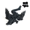 dragon démon imprimé en 3d, jouet fidget dragons, ornements de bureau, modèle de simulation, figurines, ornements de bureau