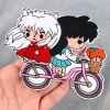 patch brodé d'anime japonais, appliqué pour vêtements, thermoadhésif à repasser pour vestes, autocollants de couture