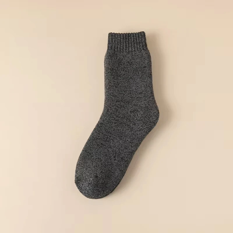 3 paires de chaussettes de bottes pour femmes, chaussettes thermiques pour l'hiver épais, chaussettes chaudes d'extérieur, douces et chaudes, classiques, en coton pour grandes filles 3 paires de chaussettes de bottes pour femmes, chaussettes thermiques pour l'hiver épais, chaussettes chaudes d'extérieur, douces et chaudes, classiques, en coton pour grandes filles