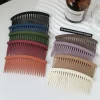 peigne à cheveux pour femmes, grande épingle à cheveux simple, frange, arrangement fixe, bandeau cassé, peigne pour tête arrière, accessoires pour cheveux