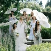parapluie en papier pour mariage, huile chinoise, parasol blanc, bricolage, fête prénatale, accessoire de photographie, décor, 20 84cm
