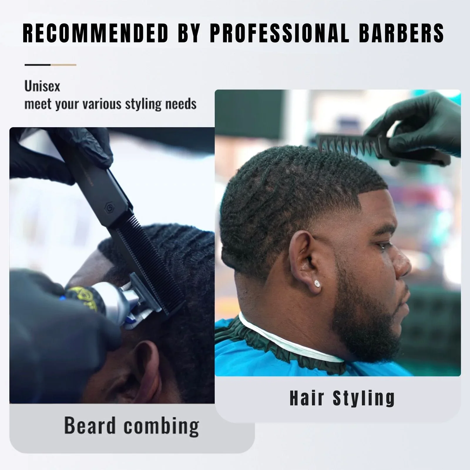 peignes pliants de poche professionnels, peigne à tête d'huile à dents larges, peigne à barbe, barbier, tondeuse à cheveux, outil de coiffure de salon, 3 en 1 peignes pliants de poche professionnels, peigne à tête d'huile à dents larges, peigne à barbe, barbier, tondeuse à cheveux, outil de coiffure de salon, 3 en 1