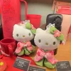limite sanrio sakura matcha kimono hello kitty peluche poupée porte clés dessin animé kitty chat sac accessoires ornement porte clés