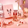 kit de rouge à lèvres en velours pour deux documents, danse papillon, étanche, facile à documenter, visage uni, maquillage blanc beau, 256