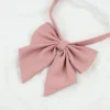 uniforme bleu jk, nouvelle mode, chemises colorées pour femmes, nœud papillon, école, fête de mariage, nœud papillon, accessoires de costumes