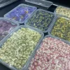roses de jasmin 100% naturelles, fleurs séchées pour décoration de fête, fabrication de bougies, pendentif en résine et cristal