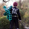 anime kimetsu no yaiba tanjirou kamado nezuko cosplay femmes et hommes kimono cosplay ensembles de costumes