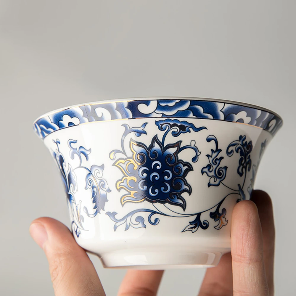 gaiwan en porcelaine de grande capacité pour voyage, bol de couverture, tasse à thé chinoise gai wan avec couvercle et soucoupe, ensemble puer, céramique, 350 ml gaiwan en porcelaine de grande capacité pour voyage, bol de couverture, tasse à thé chinoise gai wan avec couvercle et soucoupe, ensemble puer, céramique, 350 ml