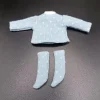obitsu 11 vêtements costume hauts chemise à bascule coton dot blouse mini chaussettes pour joint ob11 poupées accessoires enfants jouets