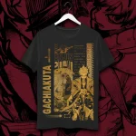 Gachiakuta Rudo Enjin T-shirt imprimé hommes femmes rue surdimensionné Y2k T-shirt japonais Anime Manga Streetwear femme mâle vêtements Gachiakuta Rudo Enjin T-shirt imprimé hommes femmes rue surdimensionné Y2k T-shirt japonais Anime Manga Streetwear femme mâle vêtements