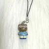 breloque japonaise vacances sexy bikini hello kitty sac pendentif kawaii coquille lapin hello kitty porte clés accessoires mignons ornement