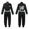 tomioka giyuu demon slayer anime cosplay costume pour hommes adultes, uniforme kimono, vêtements de carnaval d'halloween, vêtements d'anterie de scène