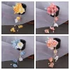 fée gland hanfu cheveux accessoires perle style ancien style chinois pince à cheveux chapeaux coloré fleur épingle à cheveux fête