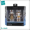 hasbro – figurines star wars originales, la série noire, obi wan kenobi & clone trooper (212ème), jouets modèles de collection