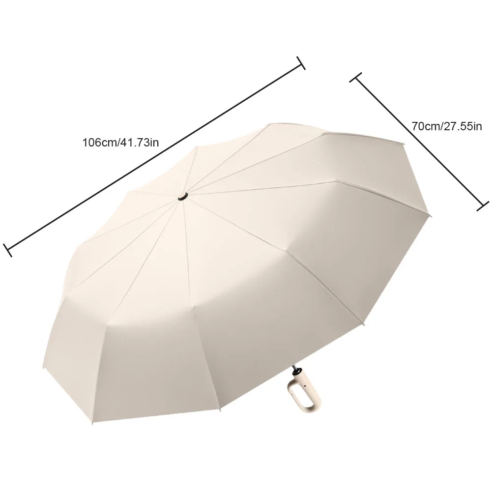 parapluie entièrement automatique, couleur unie, pliable, grand format, pare soleil d'extérieur, protection uv, portable et automatique parapluie entièrement automatique, couleur unie, pliable, grand format, pare soleil d'extérieur, protection uv, portable et automatique