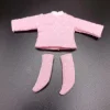 obitsu 11 vêtements costume hauts chemise à bascule coton dot blouse mini chaussettes pour joint ob11 poupées accessoires enfants jouets