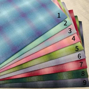 Tissu japonais teint en fil, patchwork fait main bricolage, tissu 100% coton pour coudre des vêtements au beurre, tissu de couette