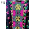 robe africaine traditionnelle en bazin riche boubou, avec guipure en brocart et noir de charbon, nigwin mali cousu dashiki, taille mixte
