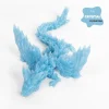 dragon démon imprimé en 3d, jouet fidget dragons, ornements de bureau, modèle de simulation, figurines, ornements de bureau