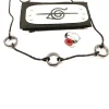 anime naruto kakaxi akatsuki uchiha itachi bandeau collier cosplay accessoire