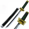 couteau demon slayer katana 42cm, modèles d'armes, épée de samouraï, accessoires de cosplay, kamado tanjirou, collection périphérique d'anime, jouets cadeaux
