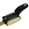 brosses à chaussures avec bois, baskets foy, talons hauts, chaussures de danse de ballet, outils de nettoyage, semelle en daim, brosse métallique, accessoires pour chaussures