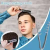 peigne de coiffure à dents larges, peigne à couture, frange, racine de cheveux, outil de coiffure moelleux