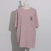 japonais été t shirt femmes doux mignon fraise imprimé à manches courtes ample surdimensionné t shirt conception de niche t shirt robe femme